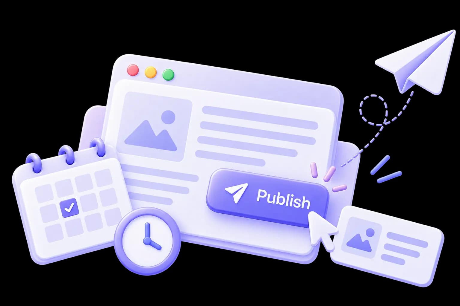 Publish illustration